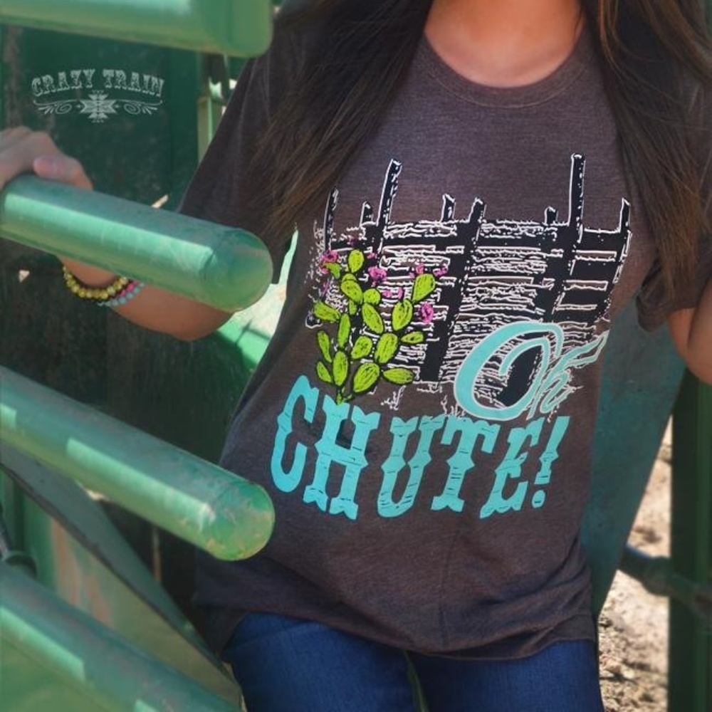 Oh CHUTE! TEE  By CRAZY Train